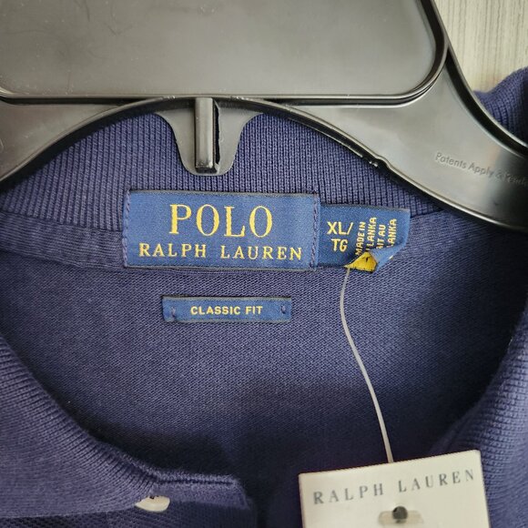 NWT Ralph Lauren Mesh Polo XL/TG - Picture 4 of 5